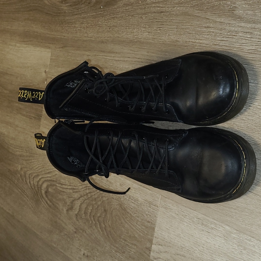 Dr. Martens Black Lace-Up Men's Boots